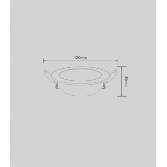 وحدة انارة خلفية بنل 100 ملم 12 وات 3 لون - FSL وحدة انارة خلفية بنل 100 ملم 12 وات 3 لون - FSL