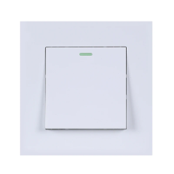 1 Gang 1 Way Switch - White
