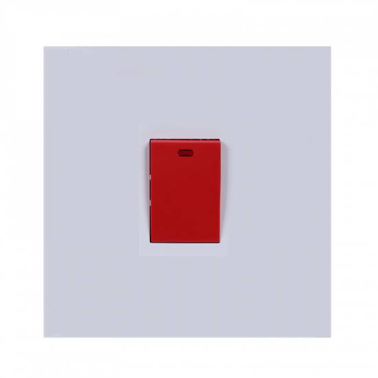 مفتاح مكيف 45 أمبير - أبيض عادي