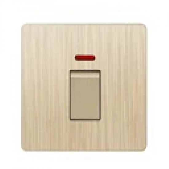 مفتاح سخان 20أمبير - ذهبي بيانو