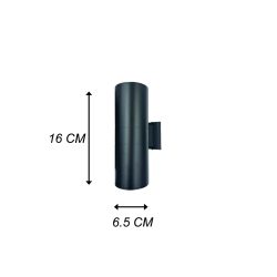 LED Wall Light Updown 160*65 - GU10 holder (not included)