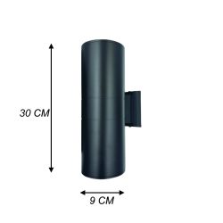LED Wall Light Updown 300*90 can install 2 lamps E27 (not included)