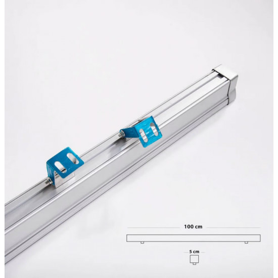 وحدة انارة خارجية وال واشر 100 سم ،36 وات، أصفر وحدة انارة خارجية وال واشر 100 سم ،36 وات، أصفر