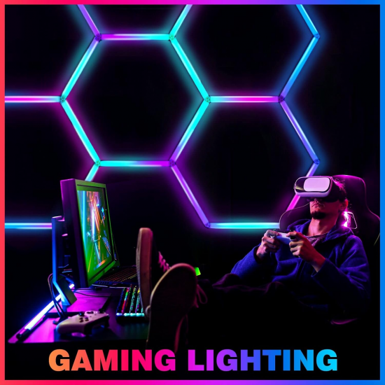 مجموعة انارة خلية عدد 5 خلية قياس 2180*1500 ملم 144 وات - ملون RGB مع ريموت كونترول مجموعة انارة خلية عدد 5 خلية قياس 2180*1500 ملم 144 وات - ملون RGB مع ريموت كونترول