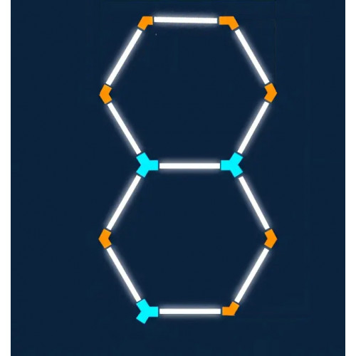 توصيلة شكل Y خاصة لانارة التيوب توصيلة شكل Y خاصة لانارة التيوب