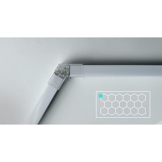 توصيلة شكل V خاصة لانارة التيوب 