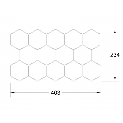 مجموعة انارة خلية عدد 14 خلية قياس 230*400 سم 400 وات - 6500K مجموعة انارة خلية عدد 14 خلية قياس 230*400 سم 400 وات - 6500K