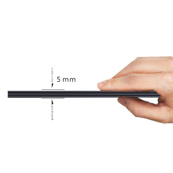 وحدة انارة مغناطيسية خطية 60 سم 16 وات أسود وحدة انارة مغناطيسية خطية 60 سم 16 وات أسود