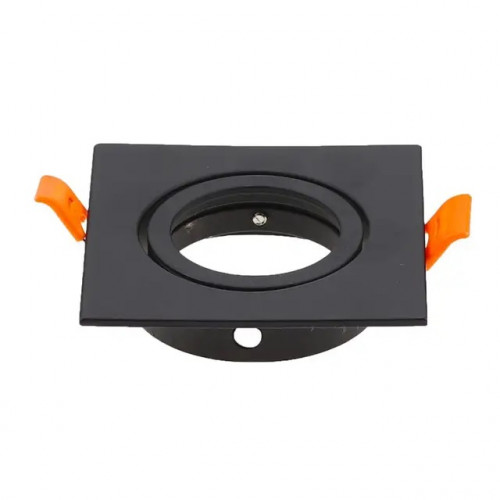 اطار سبوت لايت متحرك مربع أسود ألمنيوم داخلي أسود اطار سبوت لايت متحرك مربع أسود ألمنيوم داخلي أسود