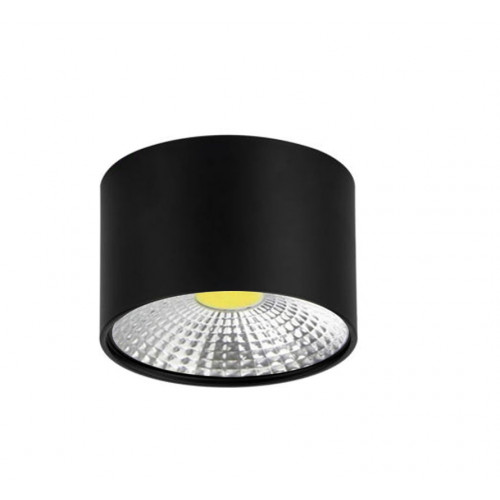 وحدة انارة سطحية سلندر كوب 10 وات جسم أسود وحدة انارة سطحية سلندر كوب 10 وات جسم أسود