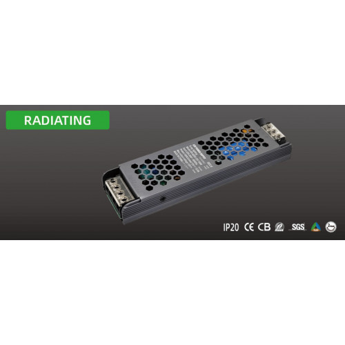 محول 100 وات 24 فولت IP20 خاص لشريط انارة - Kray محول 100 وات 24 فولت IP20 خاص لشريط انارة - Kray