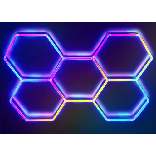 مجموعة انارة خلية عدد 5 خلية قياس 2180*1500 ملم 144 وات - ملون RGB مع ريموت كونترول مجموعة انارة خلية عدد 5 خلية قياس 2180*1500 ملم 144 وات - ملون RGB مع ريموت كونترول