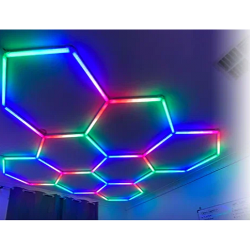 مجموعة انارة خلية عدد 8 خلية قياس 2880*2180 ملم 105 وات - ملون RGB مع ريموت كونترول مجموعة انارة خلية عدد 8 خلية قياس 2880*2180 ملم 105 وات - ملون RGB مع ريموت كونترول