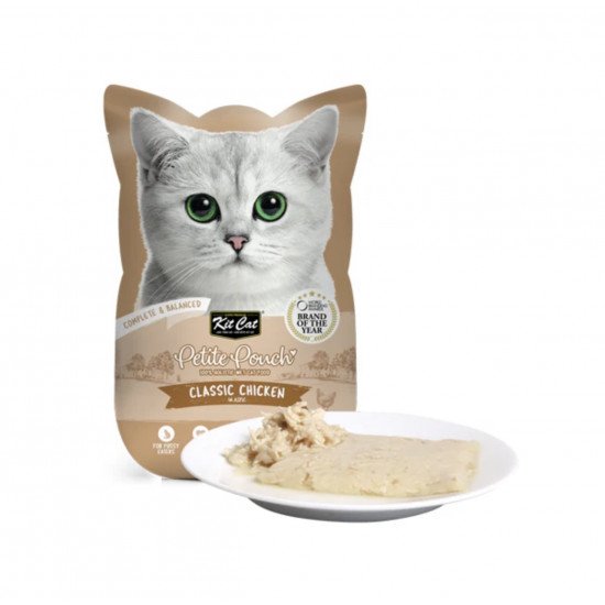 كت كات بيتيت طعام متكامل ومتوازن كلاسيك دجاج في جيلي طعام رطب للقطط, 70 جرام كت كات بيتيت طعام متكامل ومتوازن كلاسيك دجاج في جيلي طعام رطب للقطط, 70 جرام