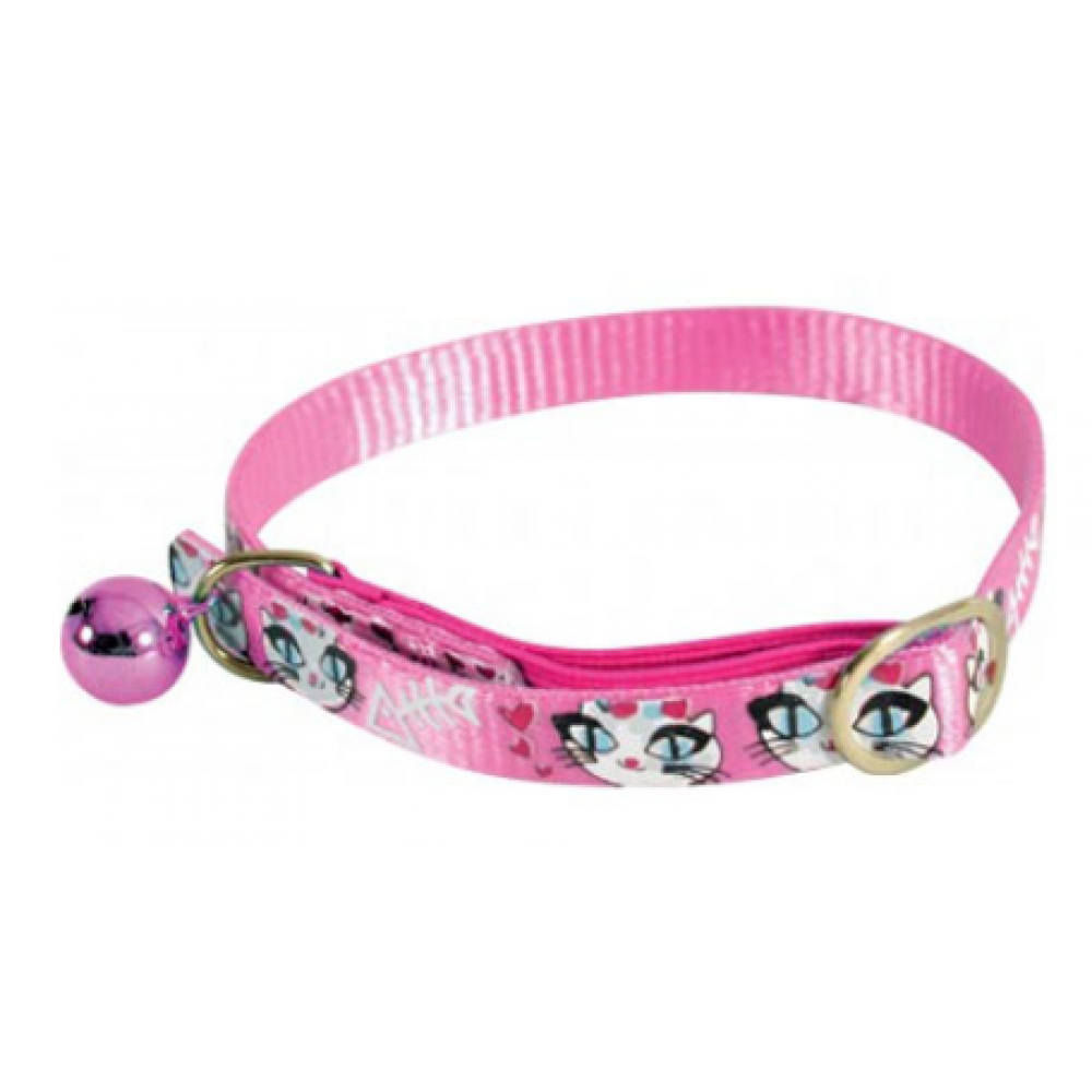 طوق زولكس رسمة قطط الوان متعددة 30 سم