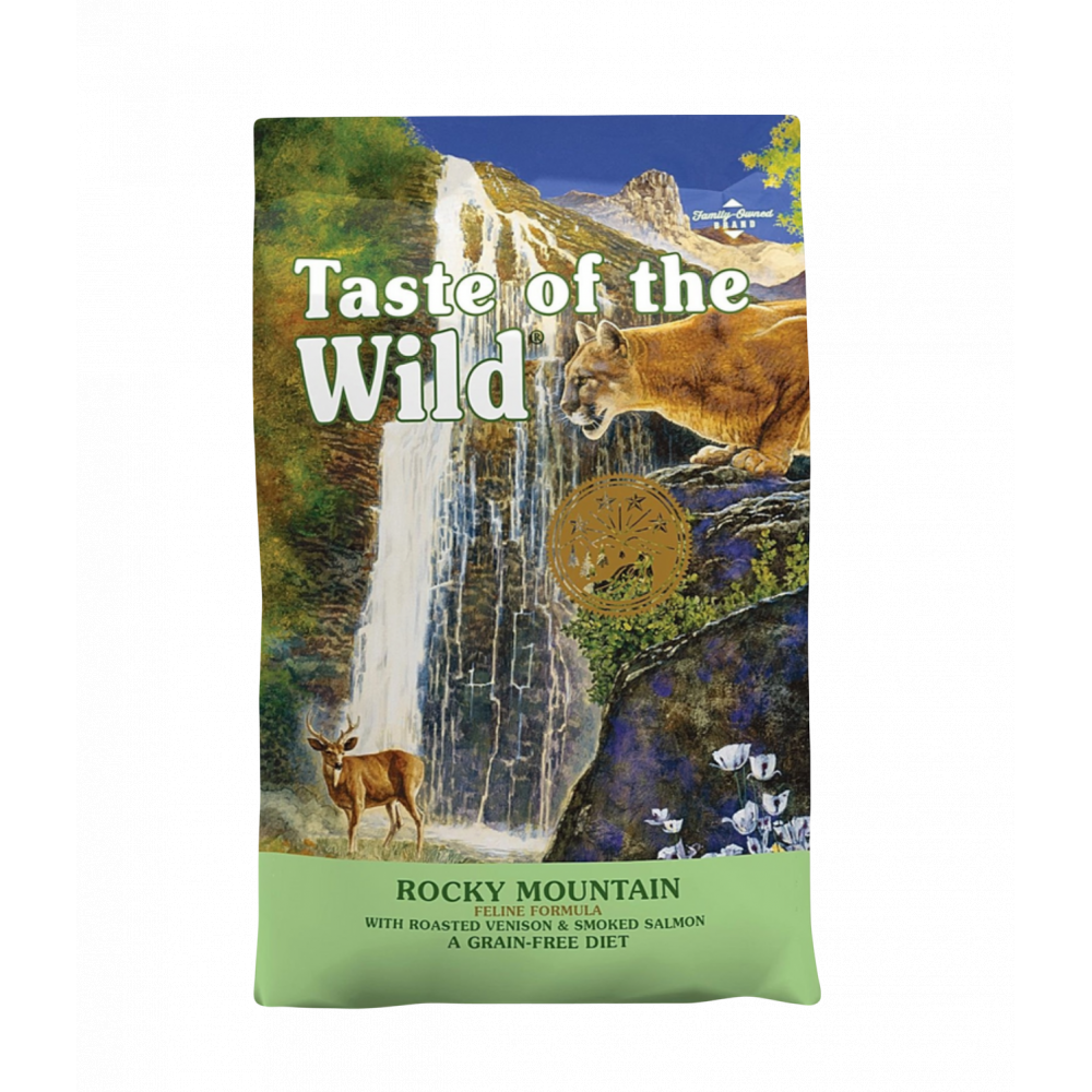 تيست اوف ذا وايلد طعام جاف بنكهة لحم الغزال و السلمون المدخن 2 كيلو تيست اوف ذا وايلد طعام جاف بنكهة لحم الغزال و السلمون المدخن 2 كيلو