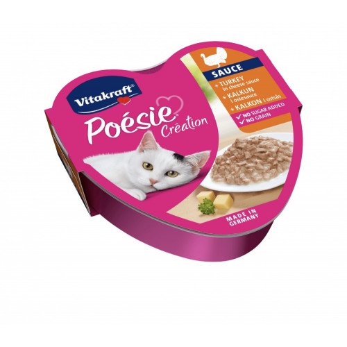 فيتا كرافت طعام قطط رطب بالديك الرومي والجبنه 85جرام فيتا كرافت طعام قطط رطب بالديك الرومي والجبنه 85جرام