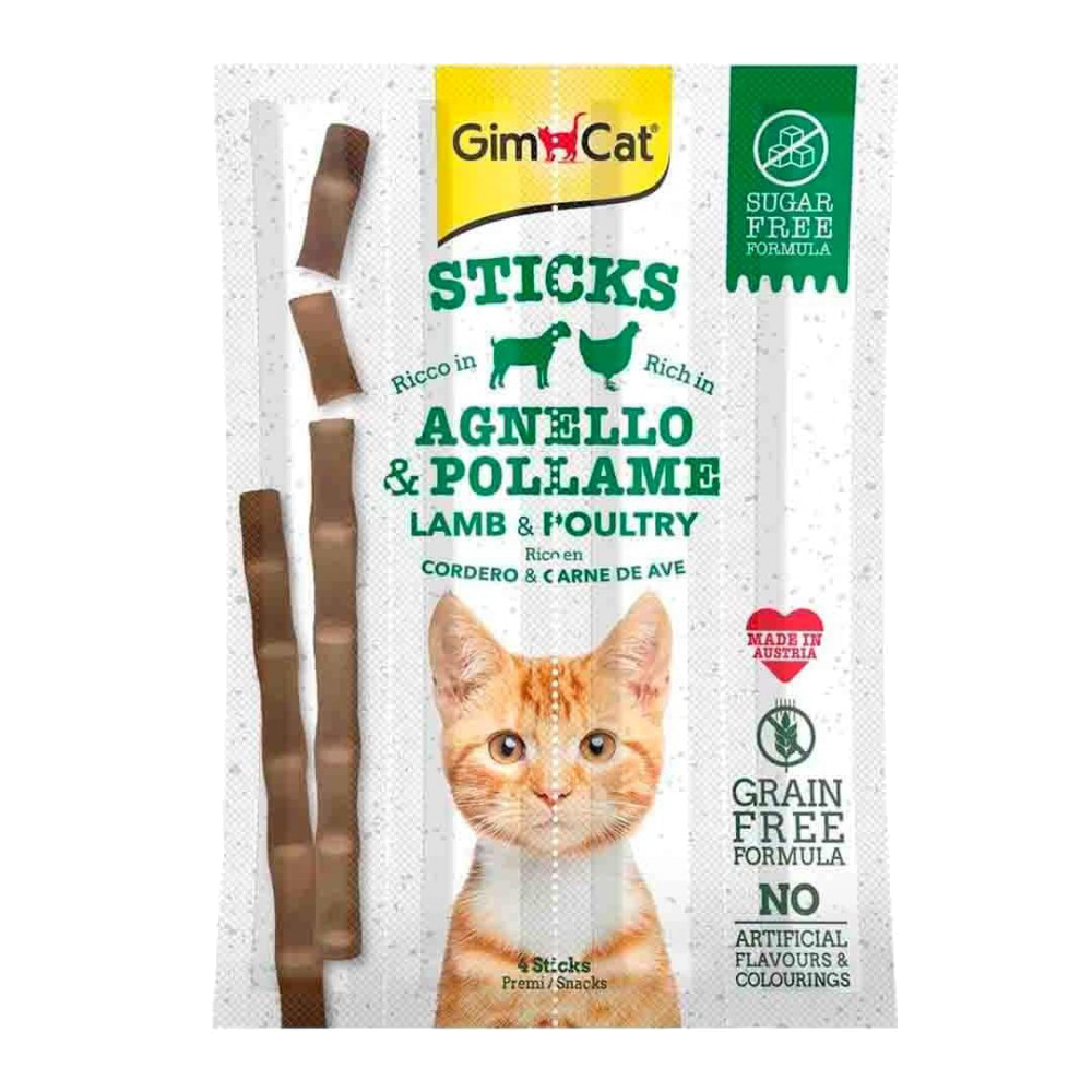 جيم كات مكافآت اصابع لحم الخروف والدواجن ٢٥ جرام