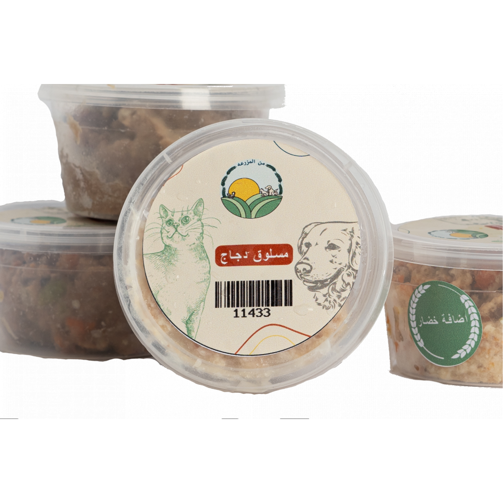 طعام رطب مسلوق دجاج ٦٥جرام