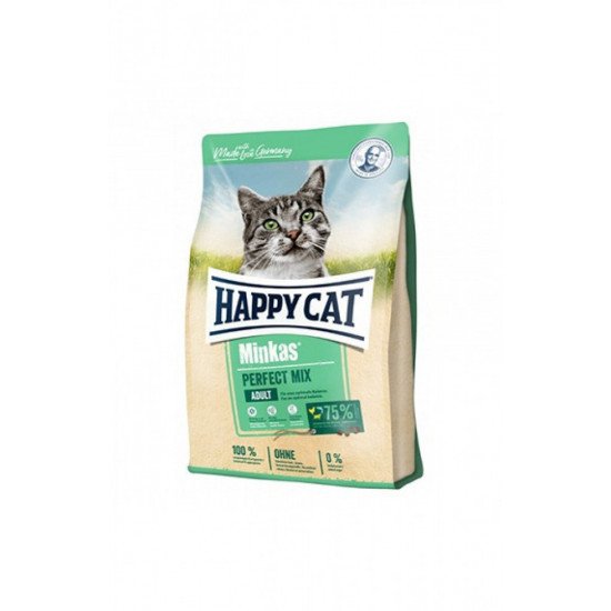 طعام جاف بنكهات ميكس من هابي كات 1.5 كيلو