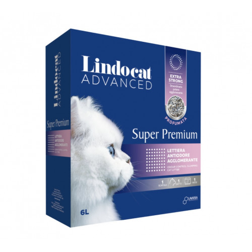 ليندو كات ادفانسد سوبر بريميوم  معطر رمل للقطط 6 لتر
