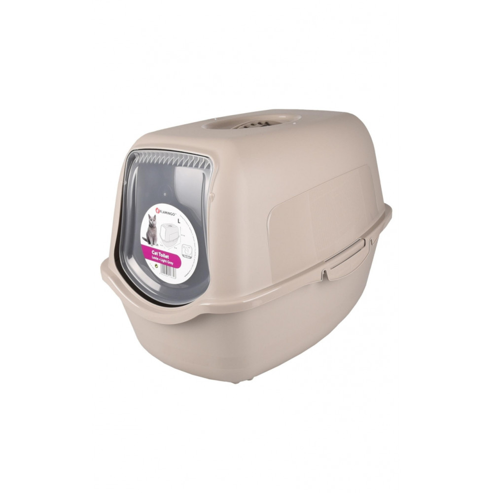 ليتربوكس للرمل مغلق فلامنقو  39*56*39.5 سم اللون بيج