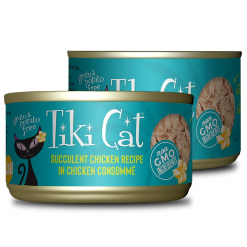 تيكي كات لواو دجاج في مرق الدجاج طعام رطب للقطط 80 جرام تيكي كات لواو دجاج في مرق الدجاج طعام رطب للقطط 80 جرام