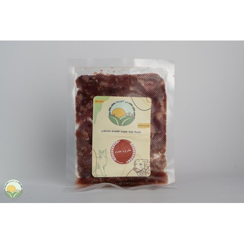 طعام رطب مفروم حمام نيء 85 جرام طعام رطب مفروم حمام نيء 85 جرام