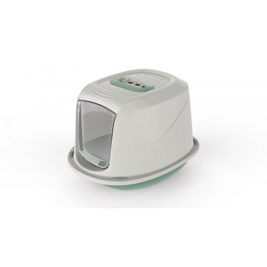 ليتربوكس حوض رمل مغلق مع فلتر روائح حجم صغير ليتربوكس حوض رمل مغلق مع فلتر روائح حجم صغير