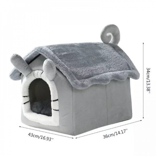 بيت قطط بتصميم ارنب لطيف