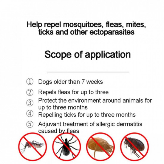 طوق للحماية ومكافحة الحشرات 55سم