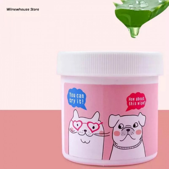 مناديل لتنظيف العيون للقطط والكلاب 120قطعة مناديل لتنظيف العيون للقطط والكلاب 120قطعة