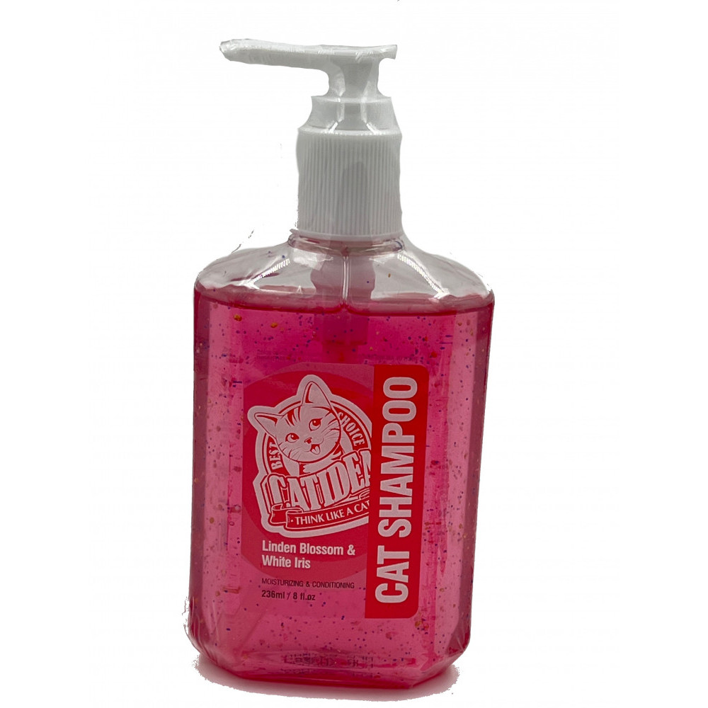 شامبو للقطط شركة كاتديا برائحة زهرة الزيزفون والسوسن 236 مل
