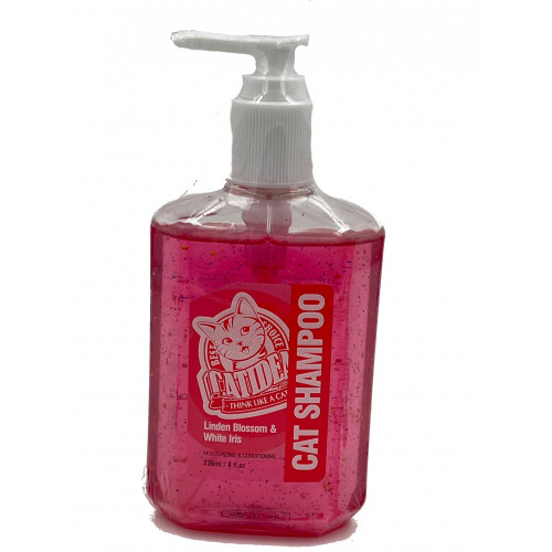 شامبو للقطط شركة كاتديا برائحة زهرة الزيزفون والسوسن 236 مل
