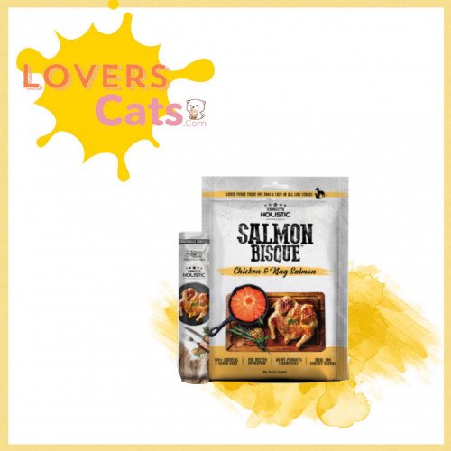 مكافأة قطط وكلاب بالدجاج والسلمون 5 اكياس*12غ مكافأة قطط وكلاب بالدجاج والسلمون 5 اكياس*12غ