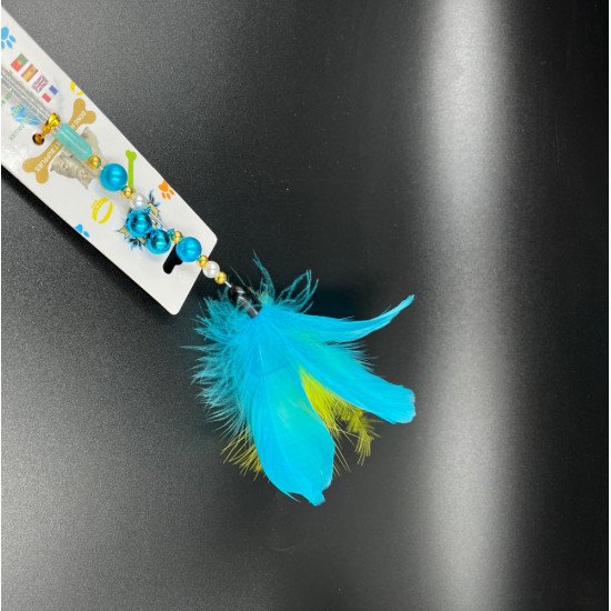 سنارة قطط بريش مع جرس الوان متعدده سنارة قطط بريش مع جرس الوان متعدده