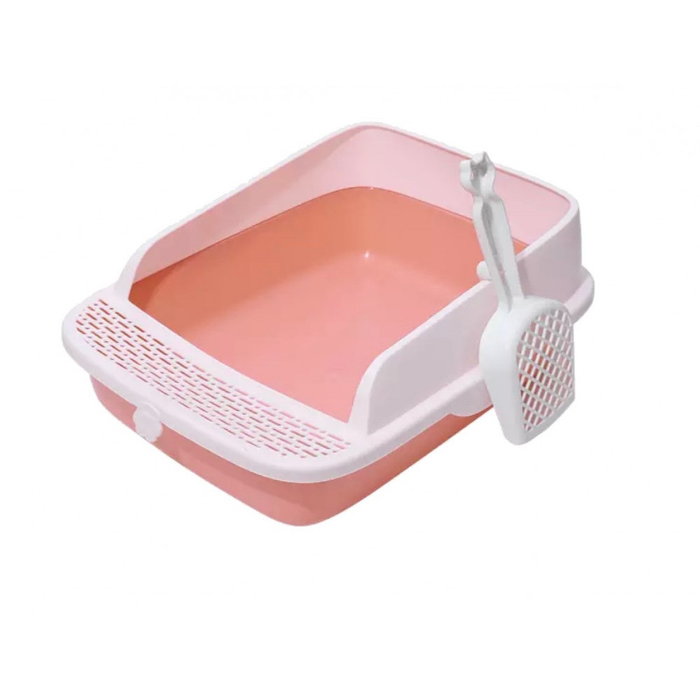 ليتربوكس حوض رمل بتصميم اطراف شبك مع مجرفة