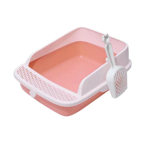 ليتربوكس حوض رمل بتصميم اطراف شبك مع مجرفة