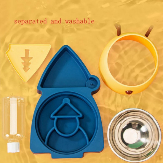 صحن طعام بتصميم غزال لطيف مع مشربية حجم كبير صحن طعام بتصميم غزال لطيف مع مشربية حجم كبير