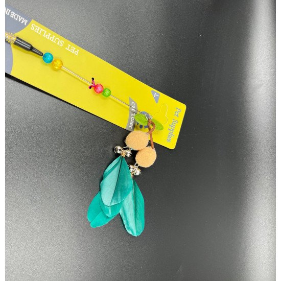 سنارة قطط مع جرس الوان متعدده سنارة قطط مع جرس الوان متعدده