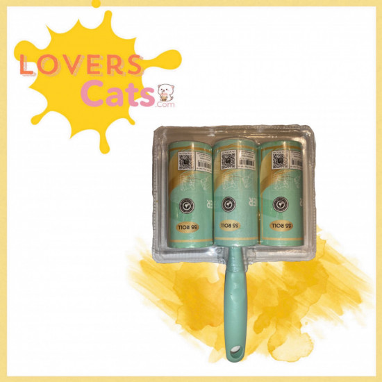 رول لاصق لإزالة شعر الحيوانات 3قطع رول لاصق لإزالة شعر الحيوانات 3قطع