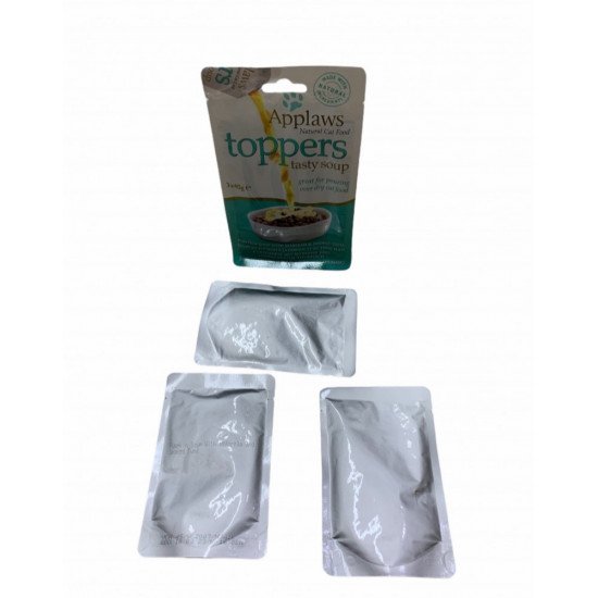 ابلاوز طعام قطط رطب 3 أظرف من حساء اليقطين بقطع التونة والابراميس 3*40g ابلاوز طعام قطط رطب 3 أظرف من حساء اليقطين بقطع التونة والابراميس 3*40g