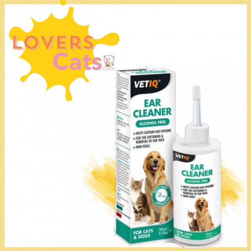 محلول قطرات منظف للاذن للقطط والكلاب 100مل محلول قطرات منظف للاذن للقطط والكلاب 100مل