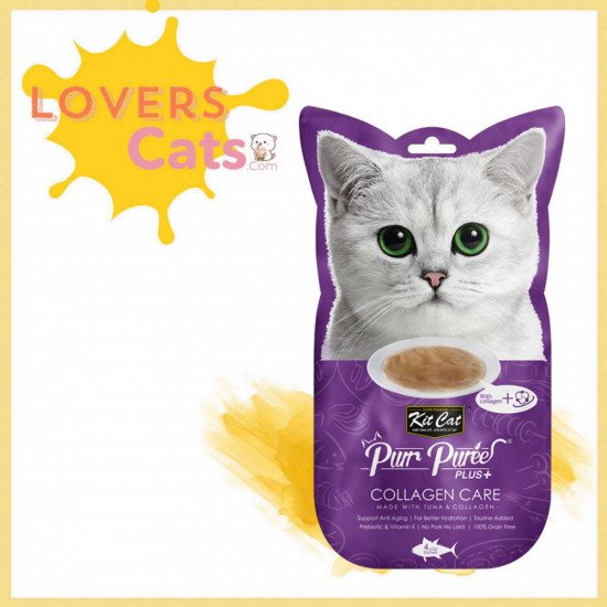 مكافآت كت كات للقطط التونا بالكولاجين 4*15g