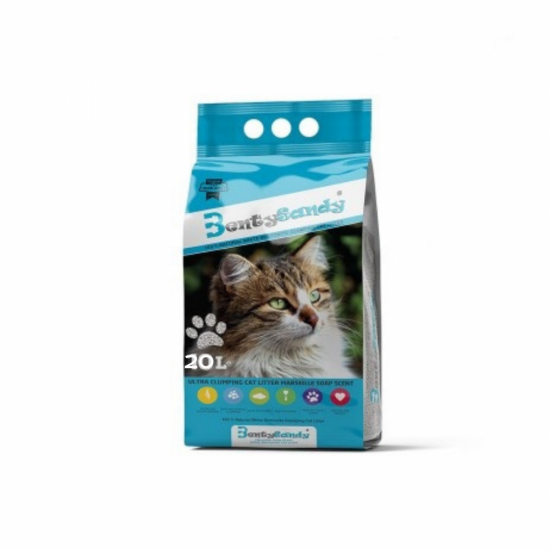 رمل بينتي برائحة الصابون المرسيلي 20 لتر رمل بينتي برائحة الصابون المرسيلي 20 لتر