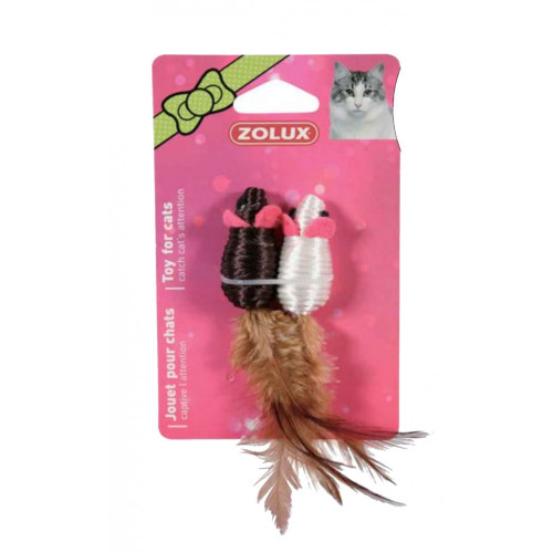 زولكس لعبة قطط كانفس 2 فأرة