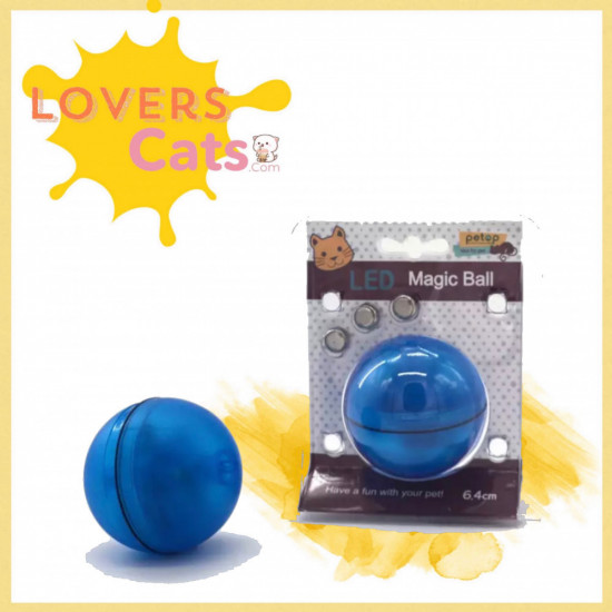 لعبة قطط كورة تفاعلية بليزر