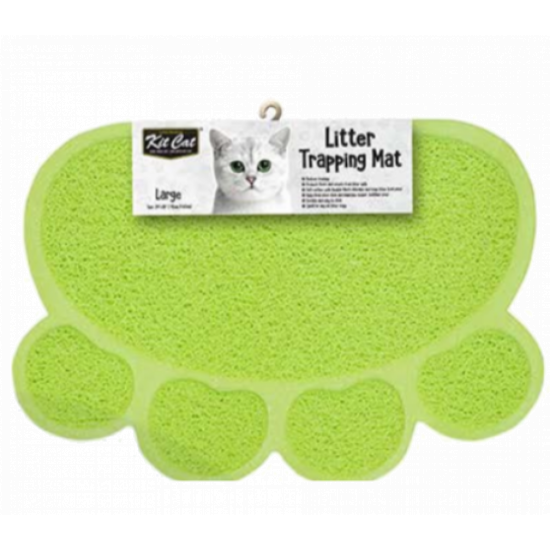 دعاسة حصيرة كت كات كبيرة لحوض الرمل شكل بصمة اليف ٤٥سم*٦٠سم