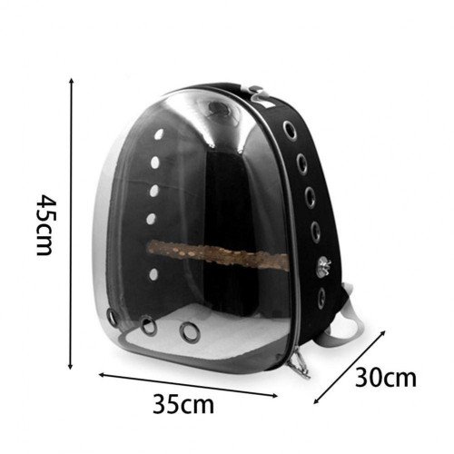 حقيبة للطيور للتنقل مع استاند خشبي حقيبة للطيور للتنقل مع استاند خشبي