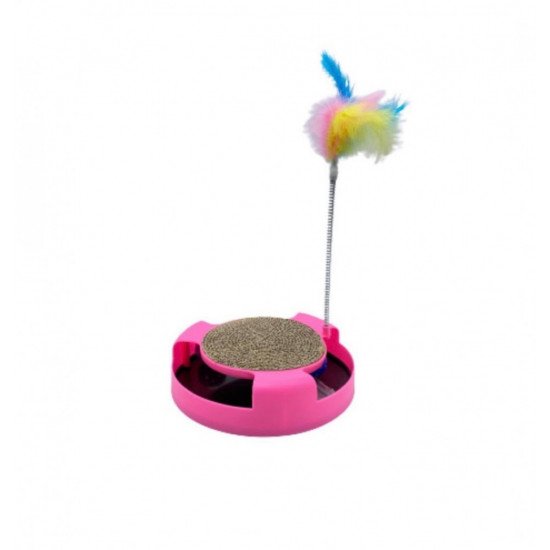 خداشة صغيرة مع لعبة كورة وريش خداشة صغيرة مع لعبة كورة وريش